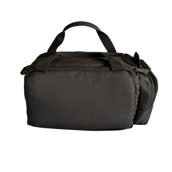 Black Camera Duffel Bag with Durable Material and Smooth Texture - Picture 5 of 9